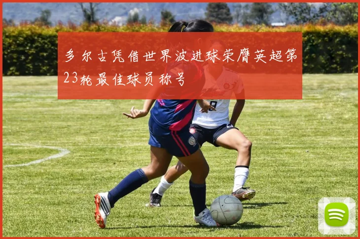多尔古凭借世界波进球荣膺英超第23轮最佳球员称号